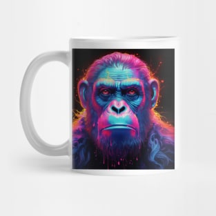 Apes Together Strong Neon Pop Art 1 Mug